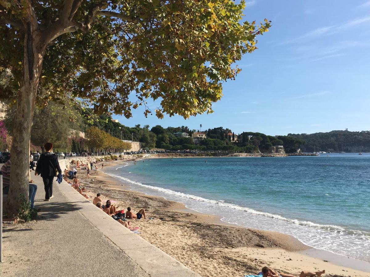 Nyrenoverad Laegenhet Med Havsutsikt Villefranche-sur-Mer Extérieur photo